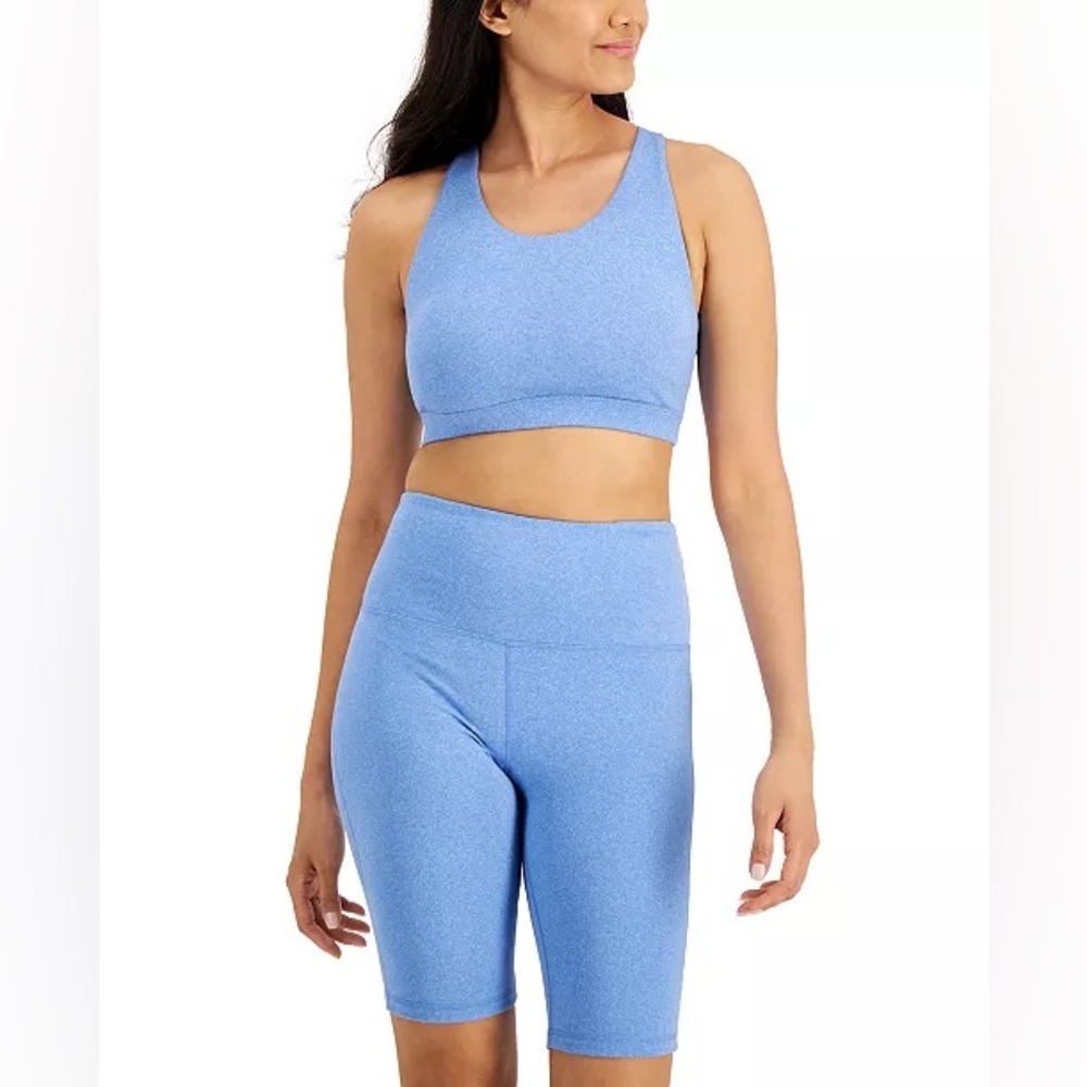 Ideology‎ Women's Essentials Sweat Set Low Impact Sports Bra | NEW!!!💙🏋️